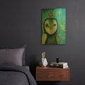 'I Offer You Love' By The Secret Hermit Gold Metal Wall Art