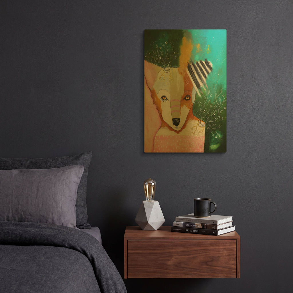 'Live To Your Fullest Potential' By The Secret Hermit Gold Metal Wall Art