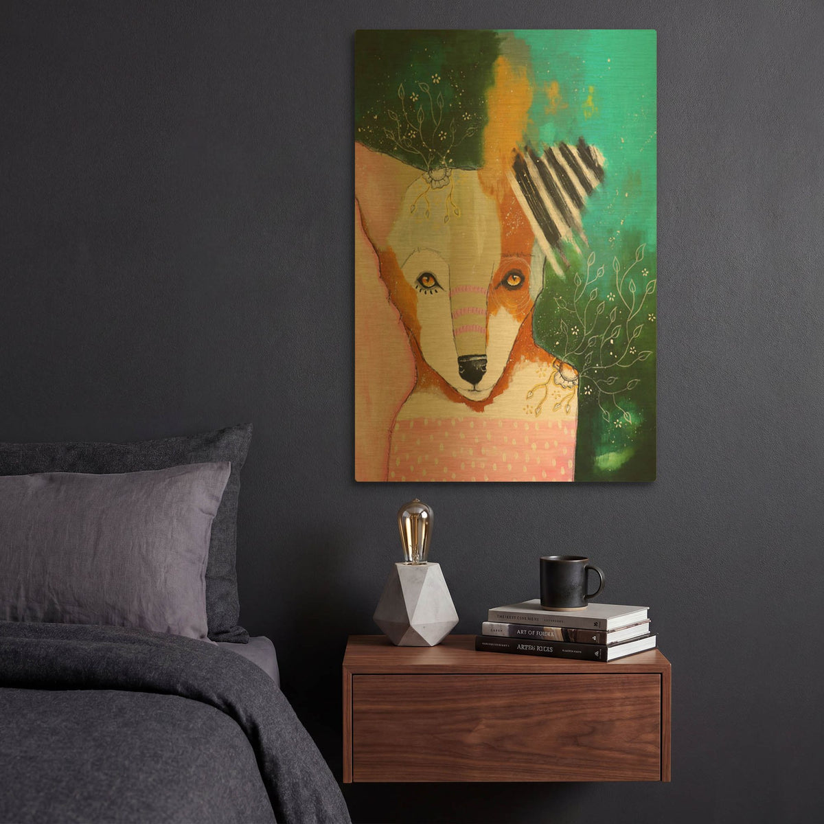 'Live To Your Fullest Potential' By The Secret Hermit Gold Metal Wall Art