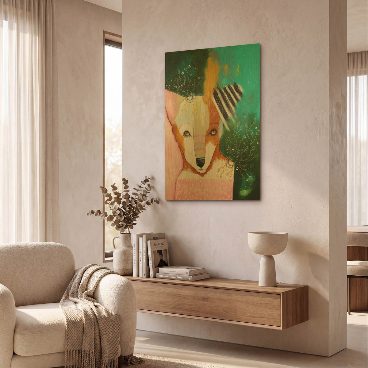 'Live To Your Fullest Potential' By The Secret Hermit Gold Metal Wall Art