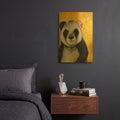 'Of Fur And Friendship' By The Secret Hermit Gold Metal Wall Art