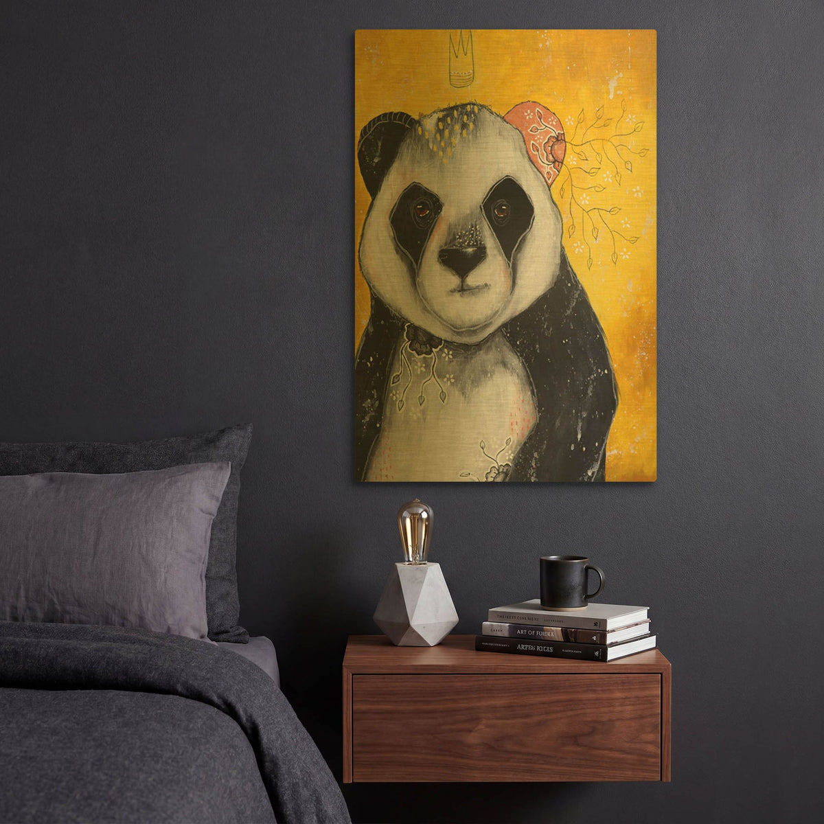 'Of Fur And Friendship' By The Secret Hermit Gold Metal Wall Art