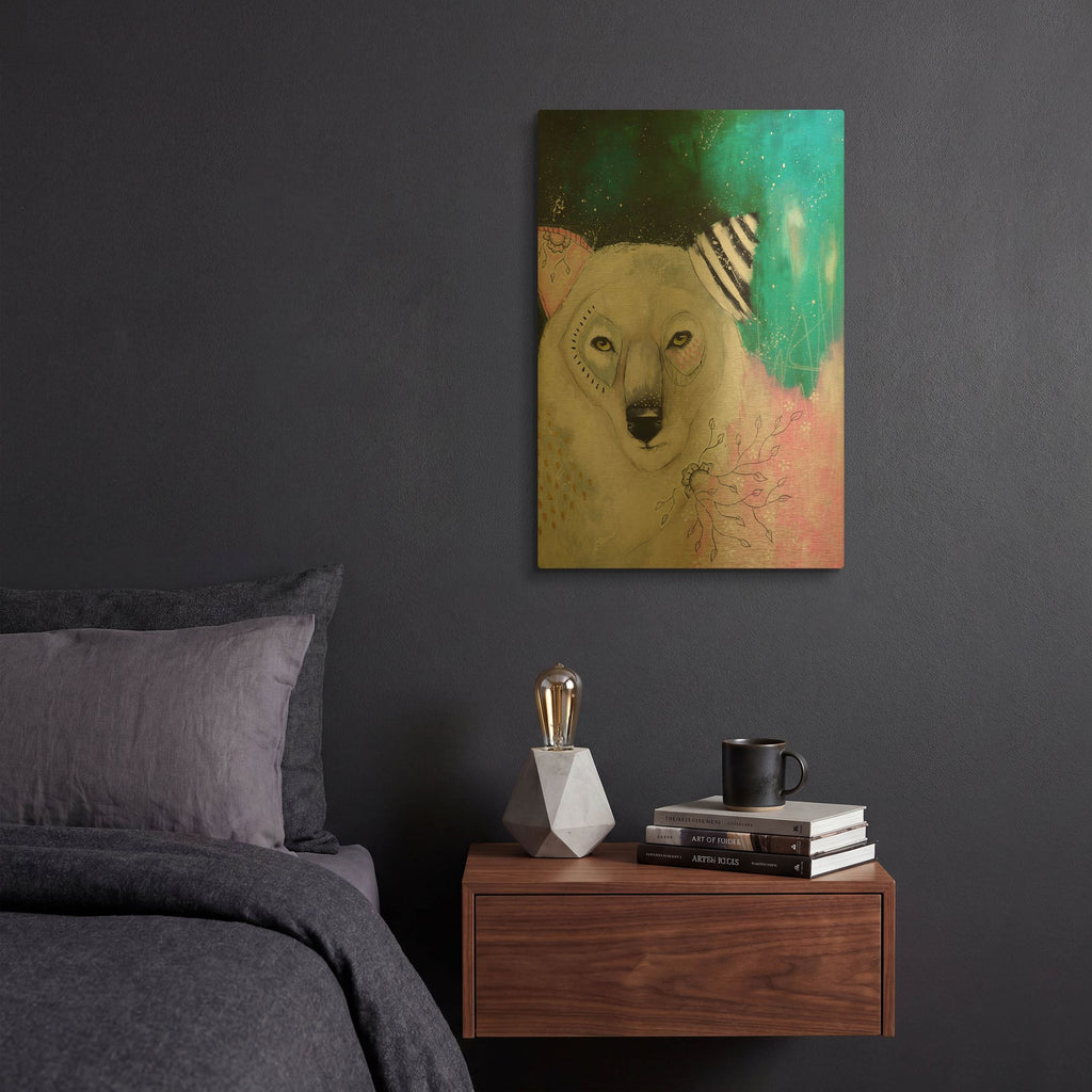 'Run Away With Your Dreams' By The Secret Hermit Gold Metal Wall Art
