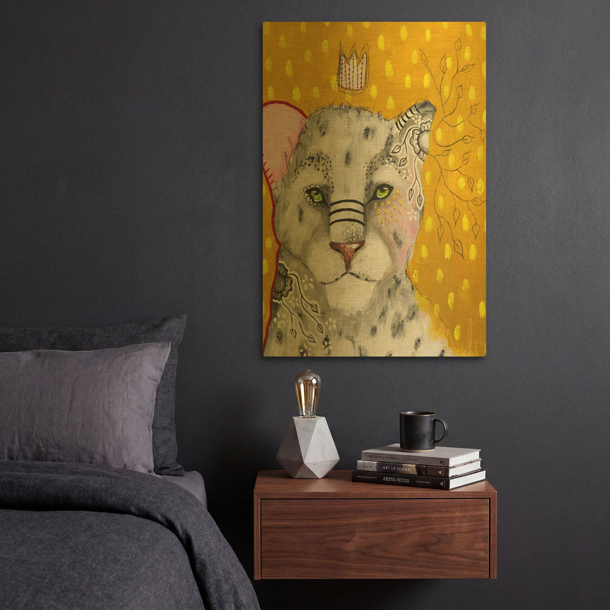 'Shine Brightly' By The Secret Hermit Gold Metal Wall Art