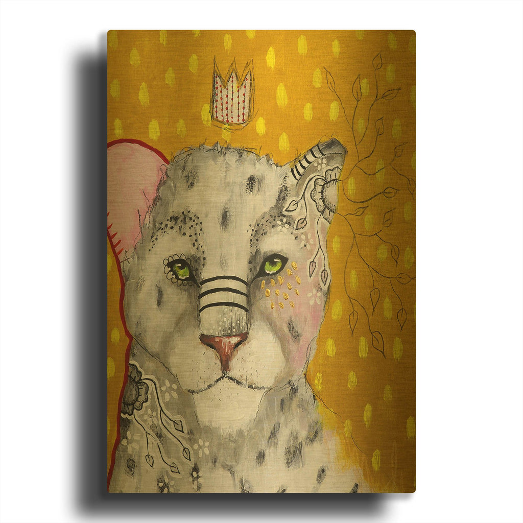 'Shine Brightly' By The Secret Hermit Gold Metal Wall Art