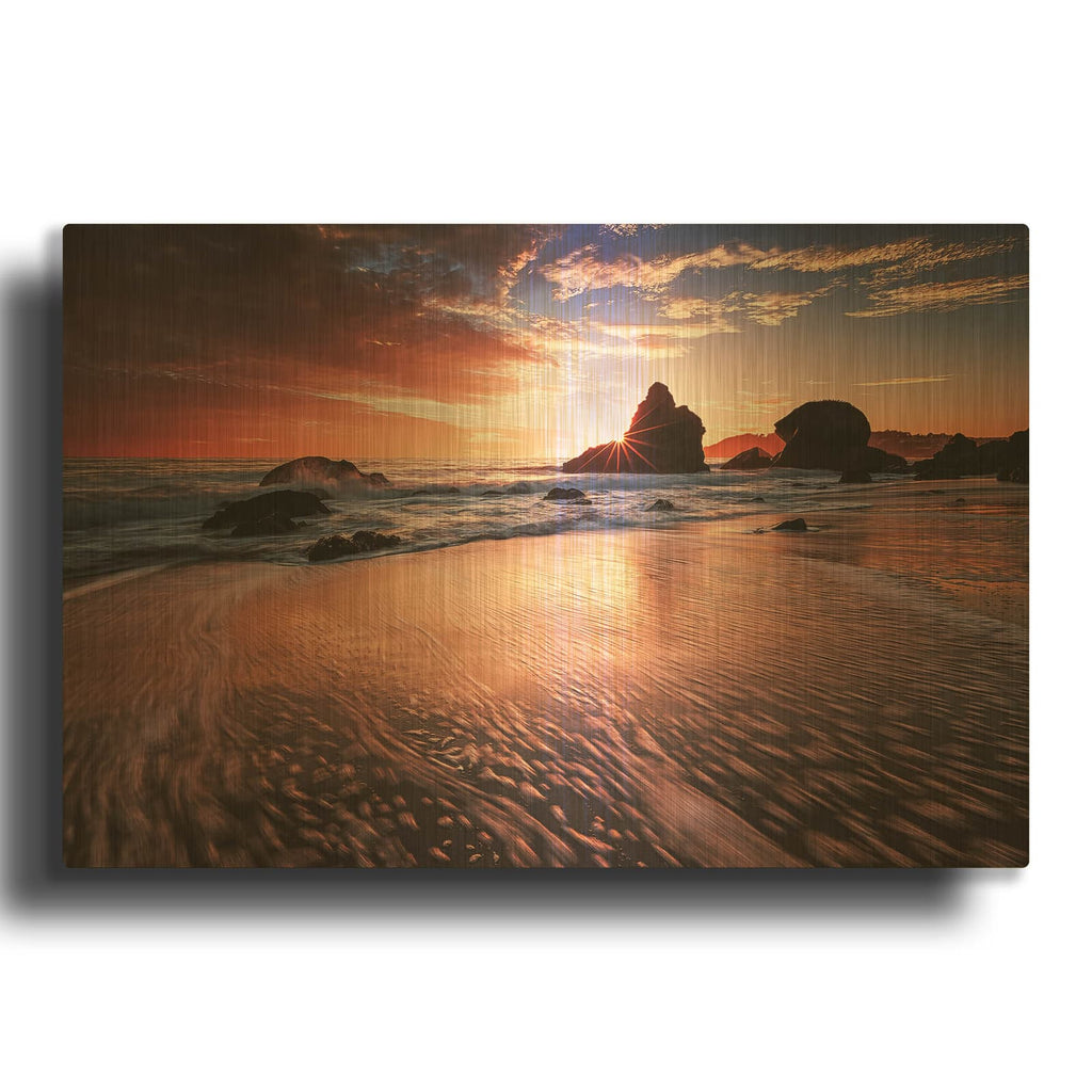 'Star Struck' By Toby Harriman Visuals Gold Metal Wall Art