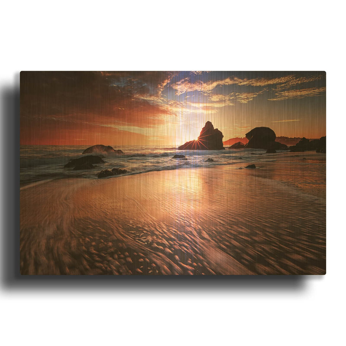 'Star Struck' By Toby Harriman Visuals Gold Metal Wall Art