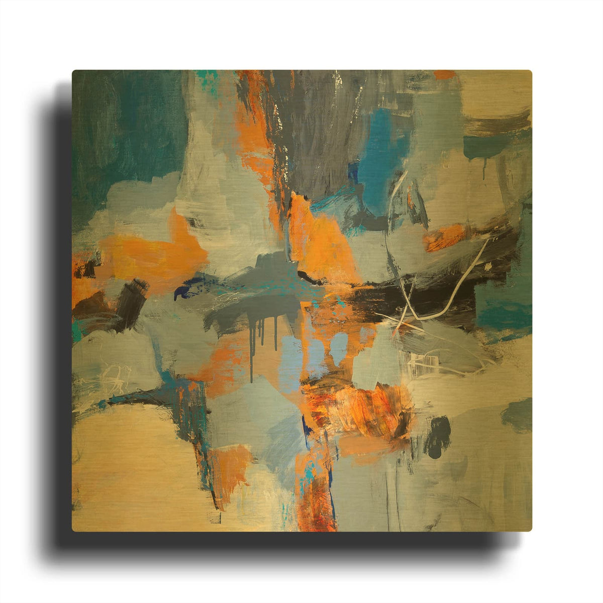 'Bar Harbour' By Jeffrey Tover Gold Metal Wall Art