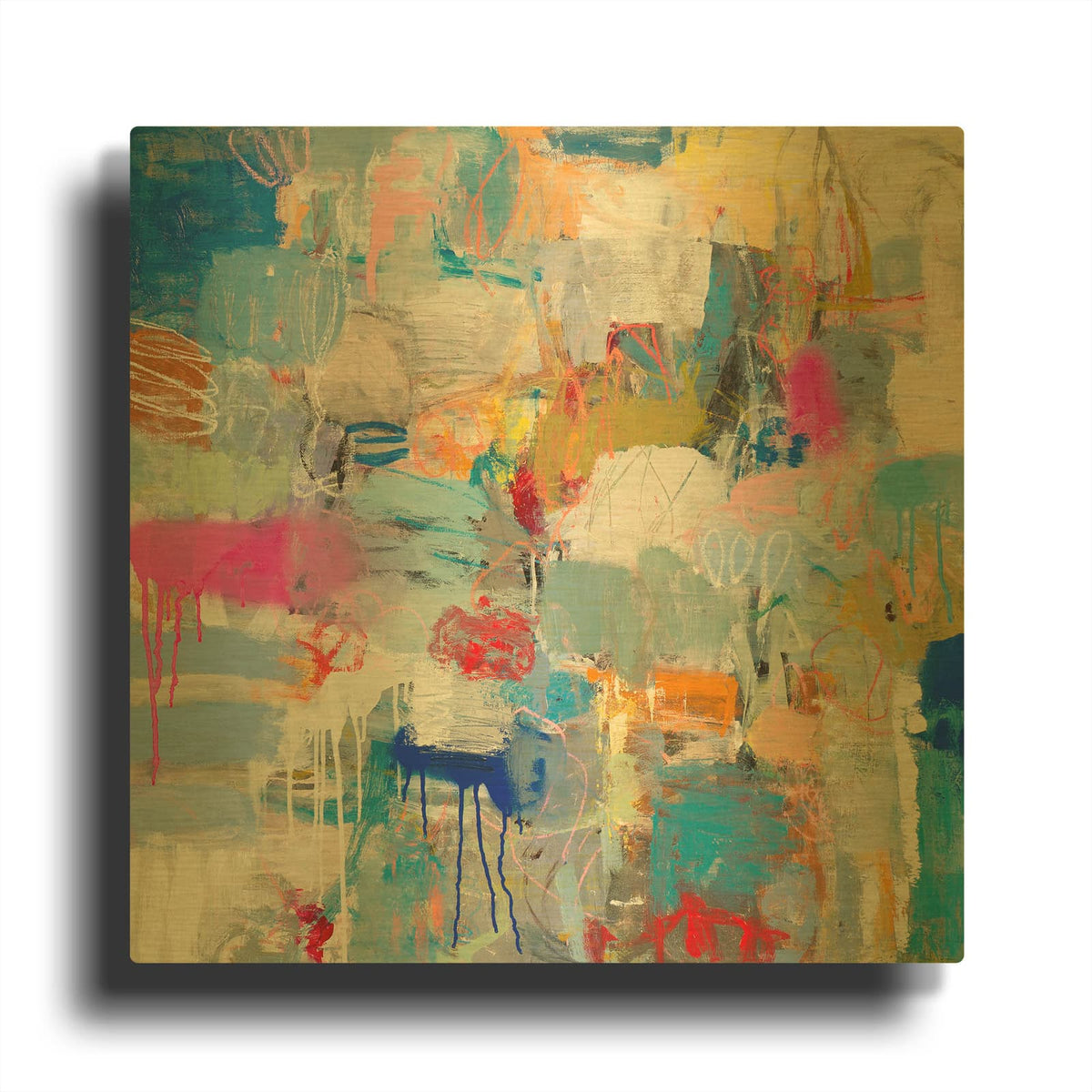 'Laguna Beach' By Jeffrey Tover Gold Metal Wall Art