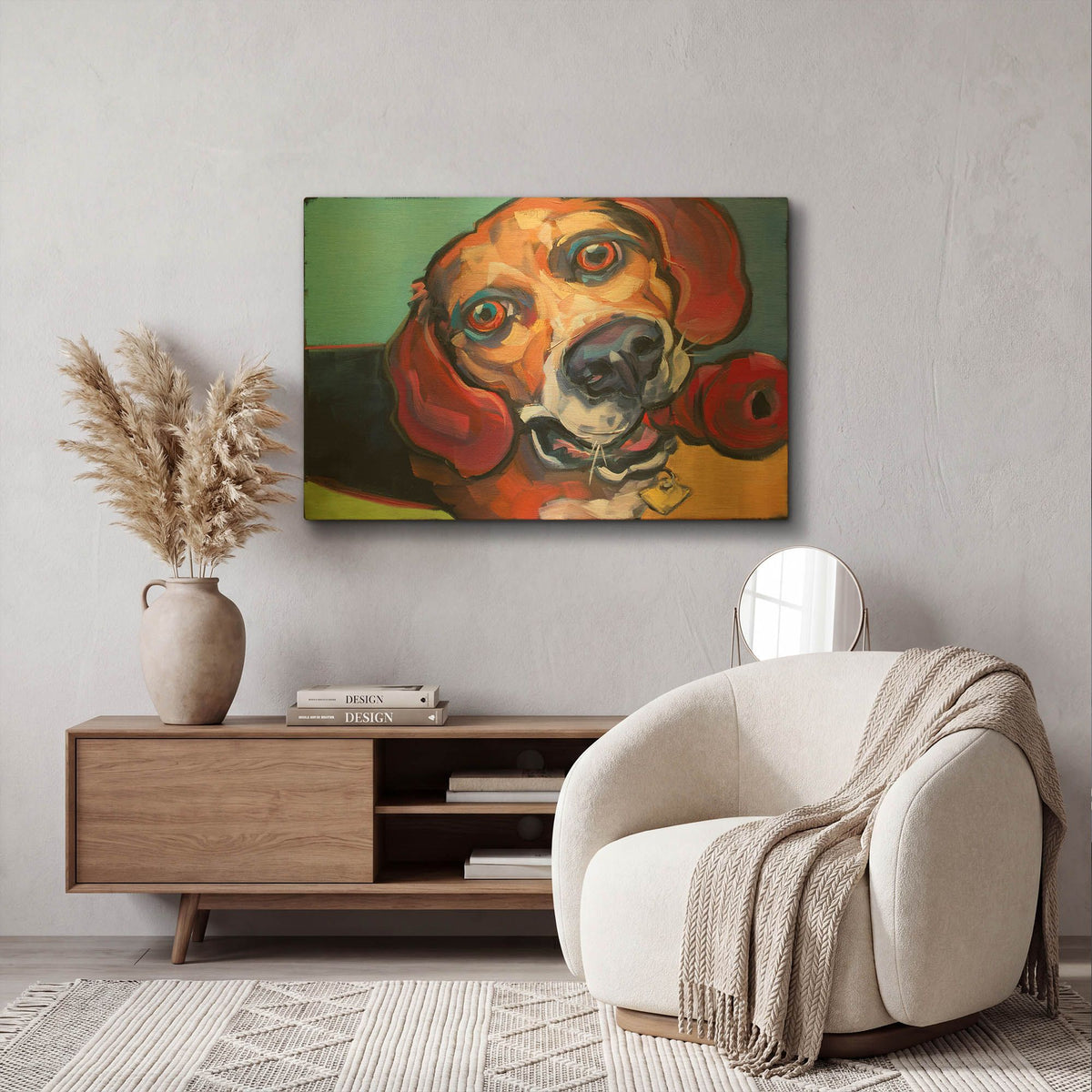 'Beguile' By CR Townsend Gold Metal Wall Art