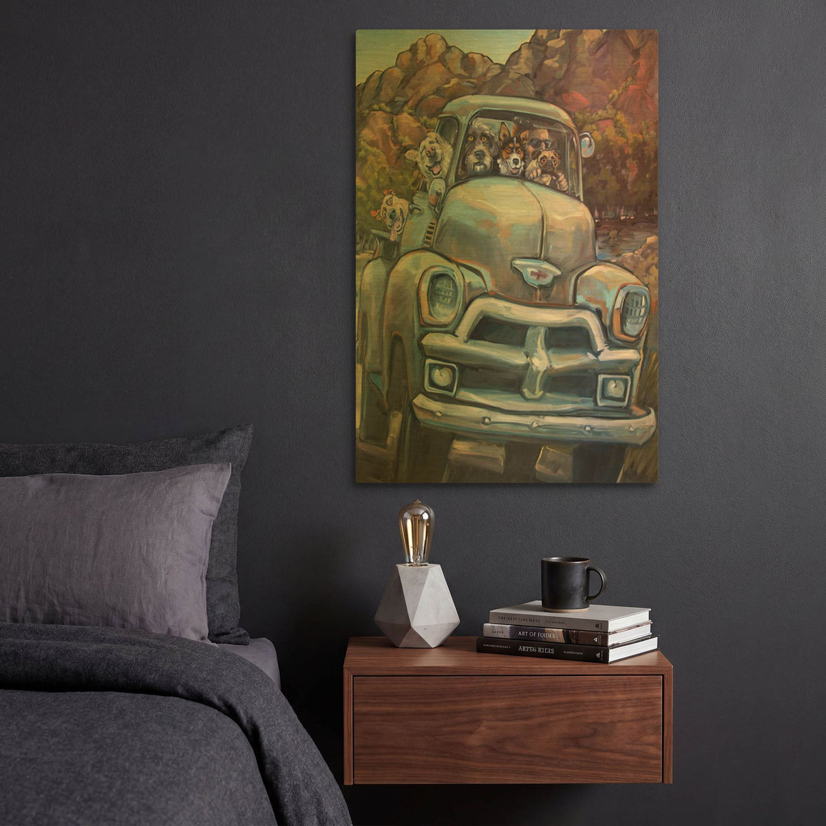 'Go Time' By CR Townsend Gold Metal Wall Art