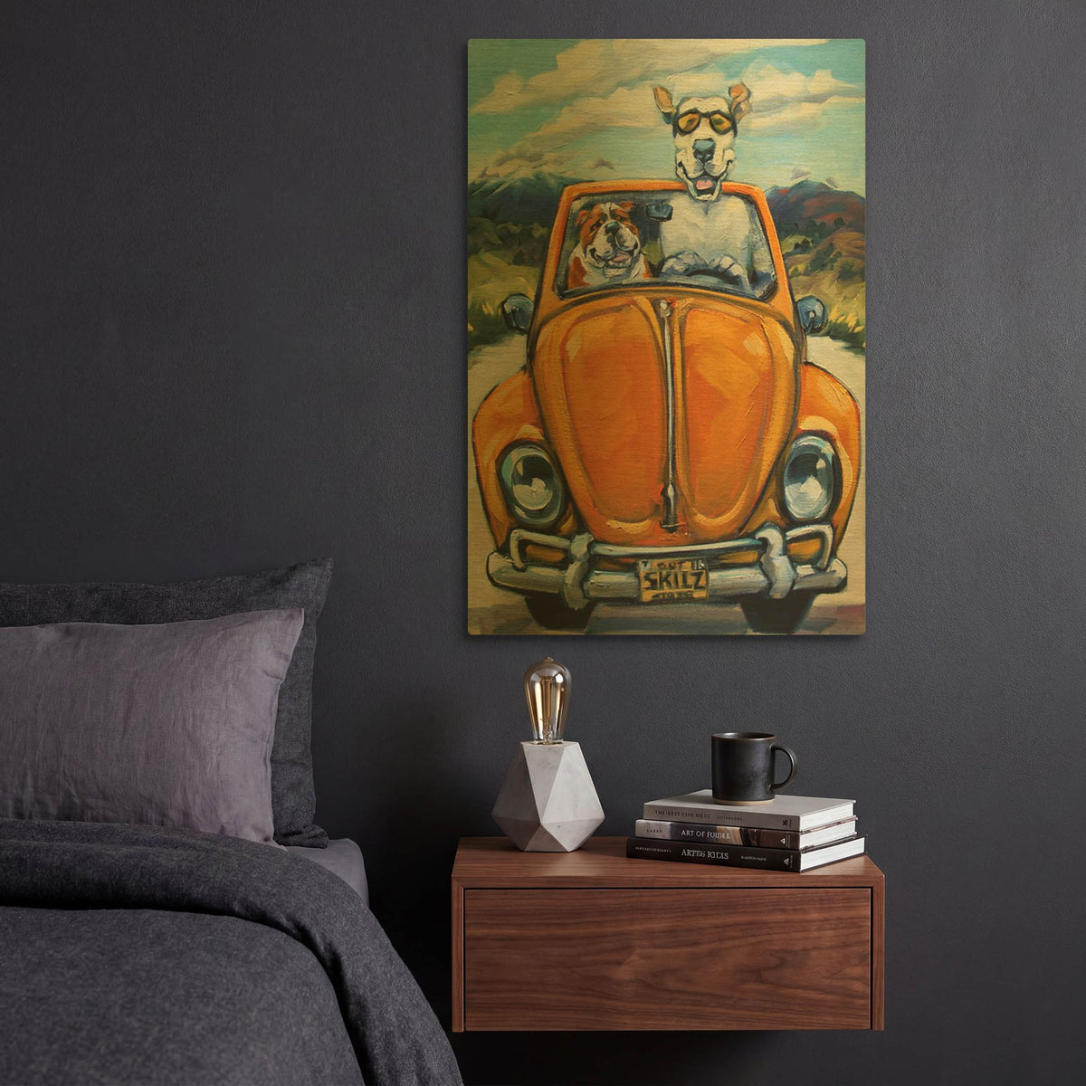 'Got Skills Will Travel' By CR Townsend Gold Metal Wall Art