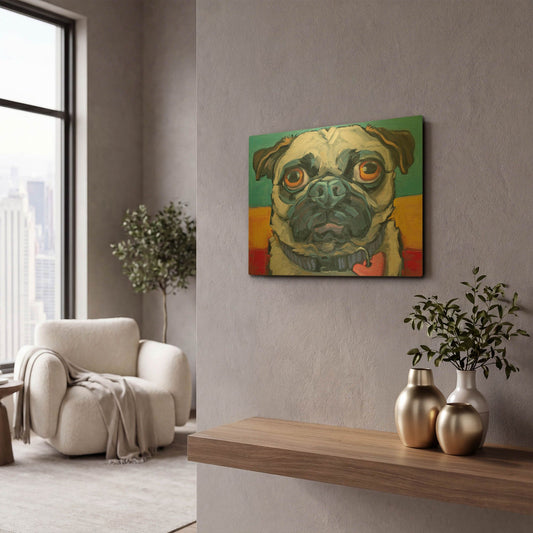 'Little Big Heart' By CR Townsend Gold Metal Wall Art
