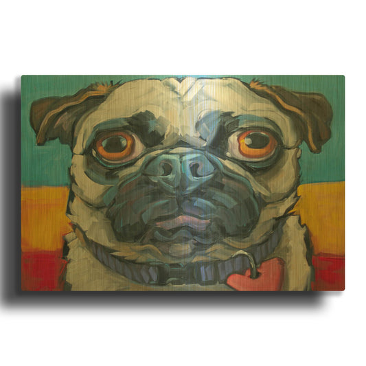'Little Big Heart' By CR Townsend Gold Metal Wall Art