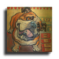 'Loveabull' By CR Townsend Gold Metal Wall Art