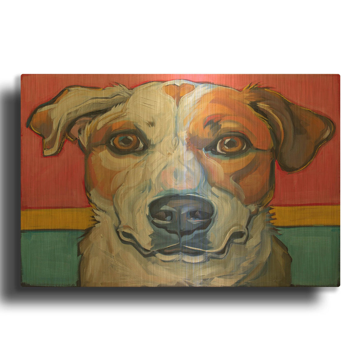 'Mag 2017' By CR Townsend Gold Metal Wall Art