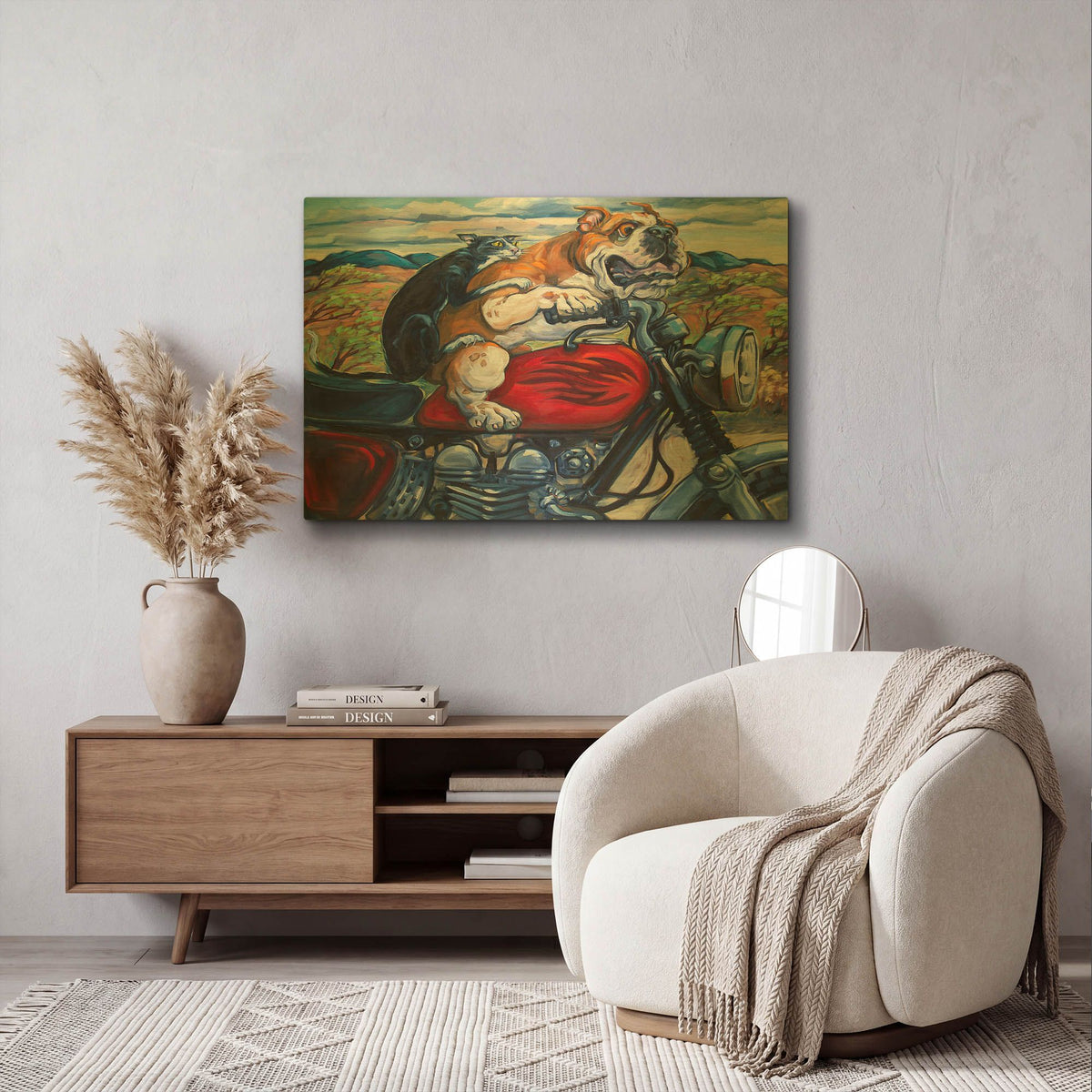 'Zippity Do Da' By CR Townsend Gold Metal Wall Art