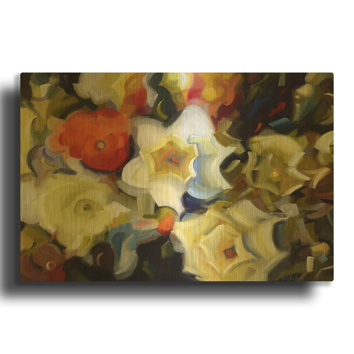 'Your Highest Potential' By Holly Van Hart Gold Metal Wall Art