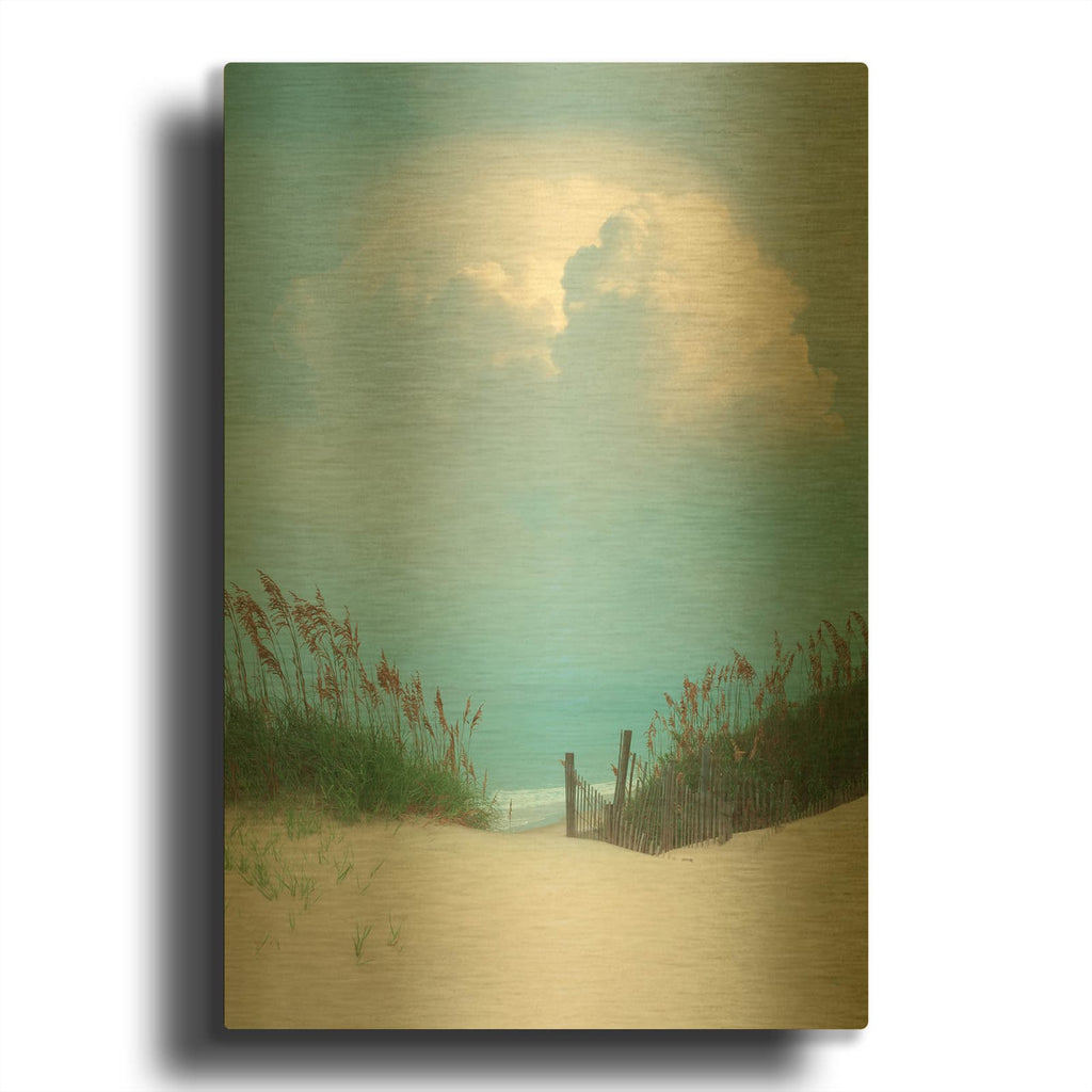 'Crown' By Steve Vaughn Gold Metal Wall Art
