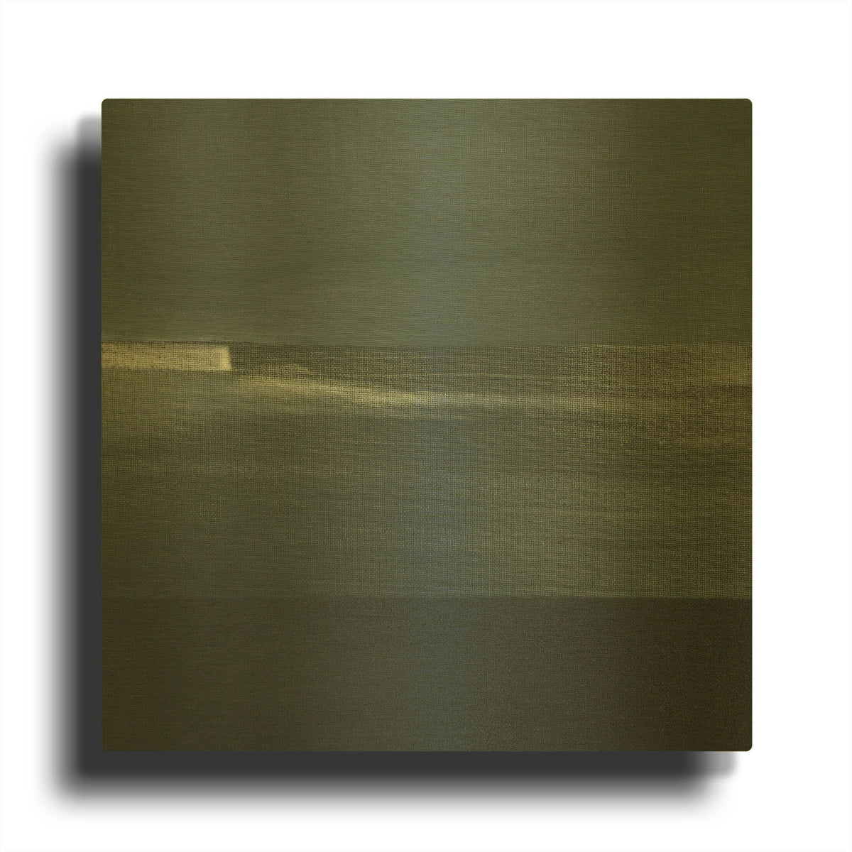 'Spatial Composition 10' By Stephanie Villafane Gold Metal Wall Art