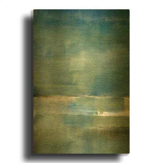 'Spatial Composition 10B' By Stephanie Villafane Gold Metal Wall Art