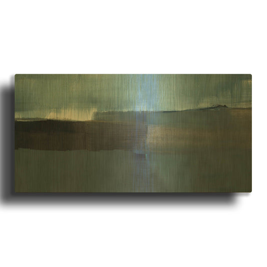 'Spatial Composition 13B' By Stephanie Villafane Gold Metal Wall Art