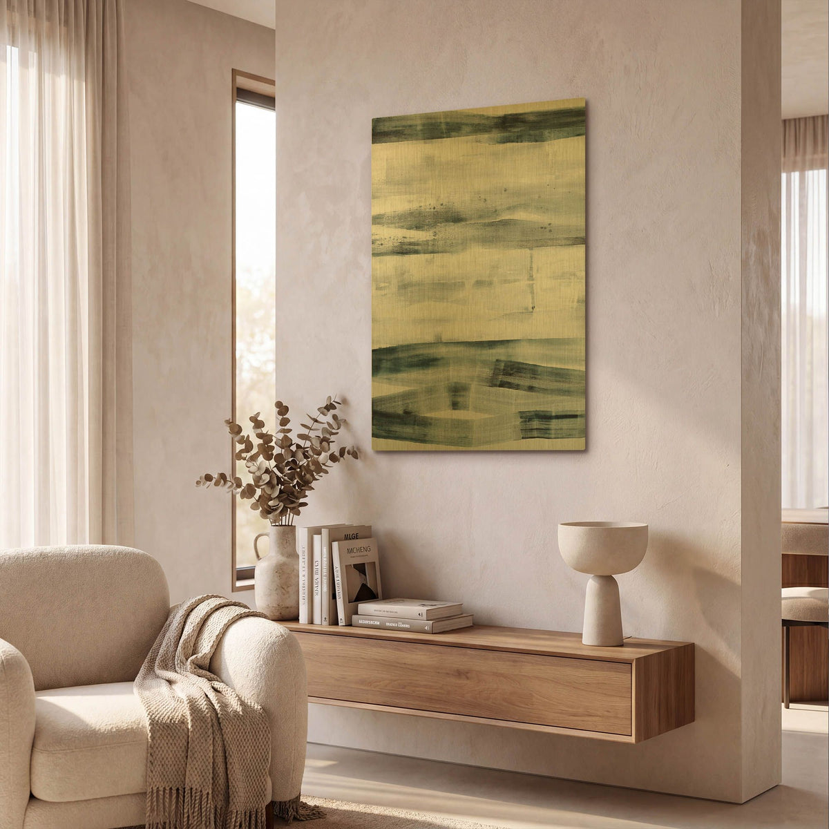 'Spatial Composition 16' By Stephanie Villafane Gold Metal Wall Art