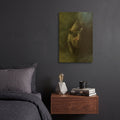'Seen Not Shot' By David Stribbling Gold Metal Wall Art