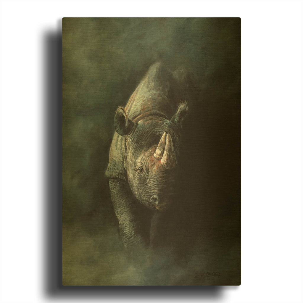 'Seen Not Shot' By David Stribbling Gold Metal Wall Art