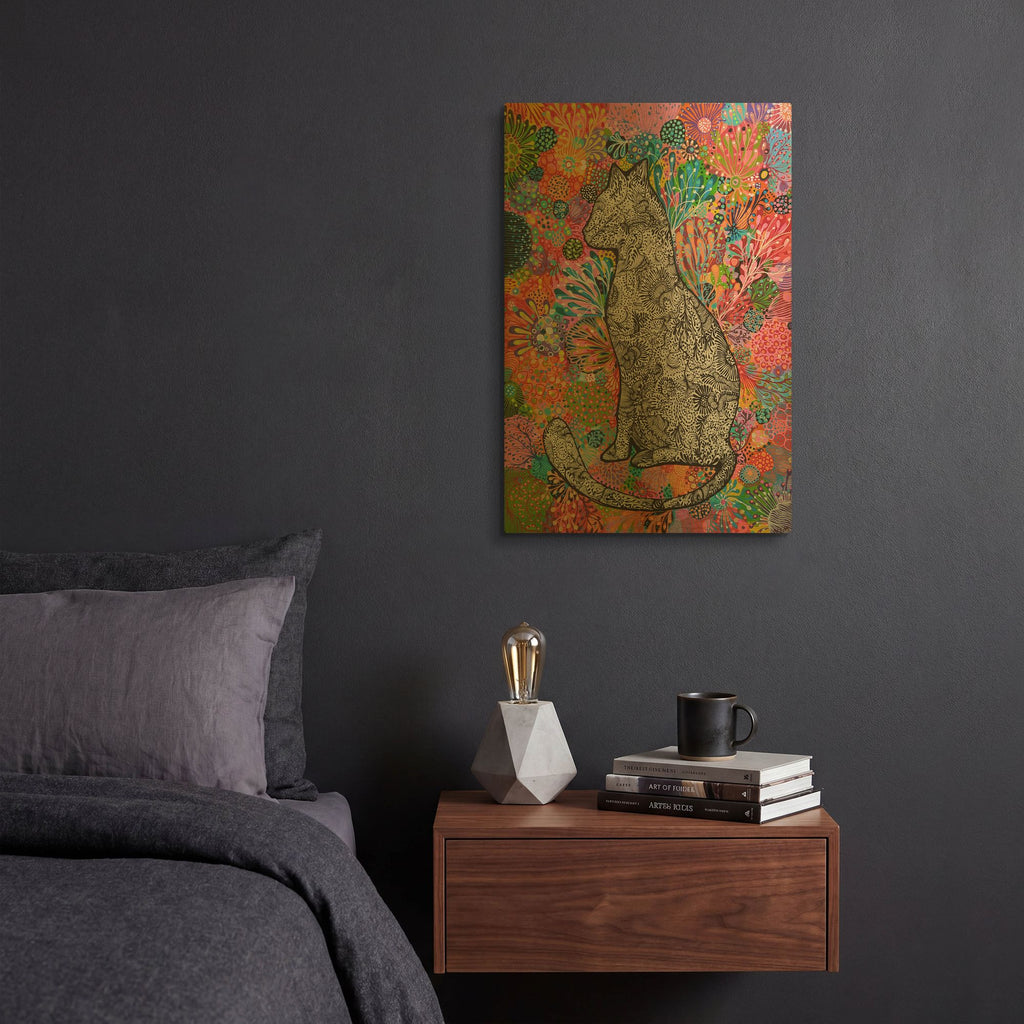 'Change My Mind' By Noemi Ibarz Gold Metal Wall Art
