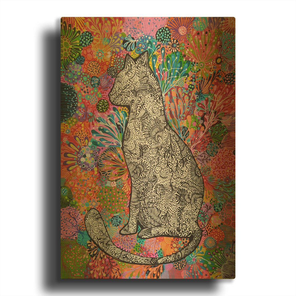 'Change My Mind' By Noemi Ibarz Gold Metal Wall Art