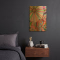 'Light Burst' By Noemi Ibarz Gold Metal Wall Art