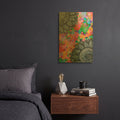'Sunflower s' By Noemi Ibarz Gold Metal Wall Art