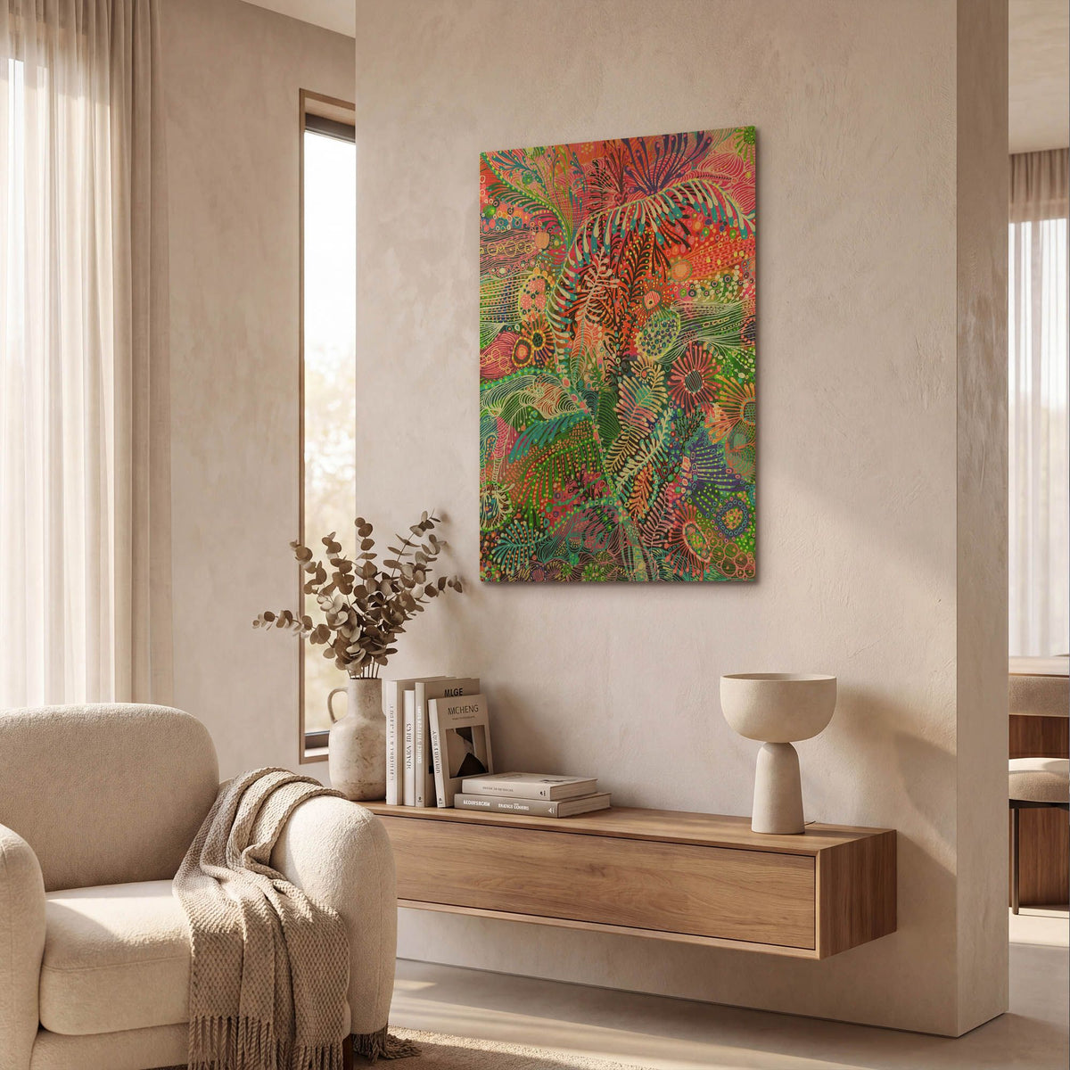 'Open My Eyes' By Noemi Ibarz Gold Metal Wall Art
