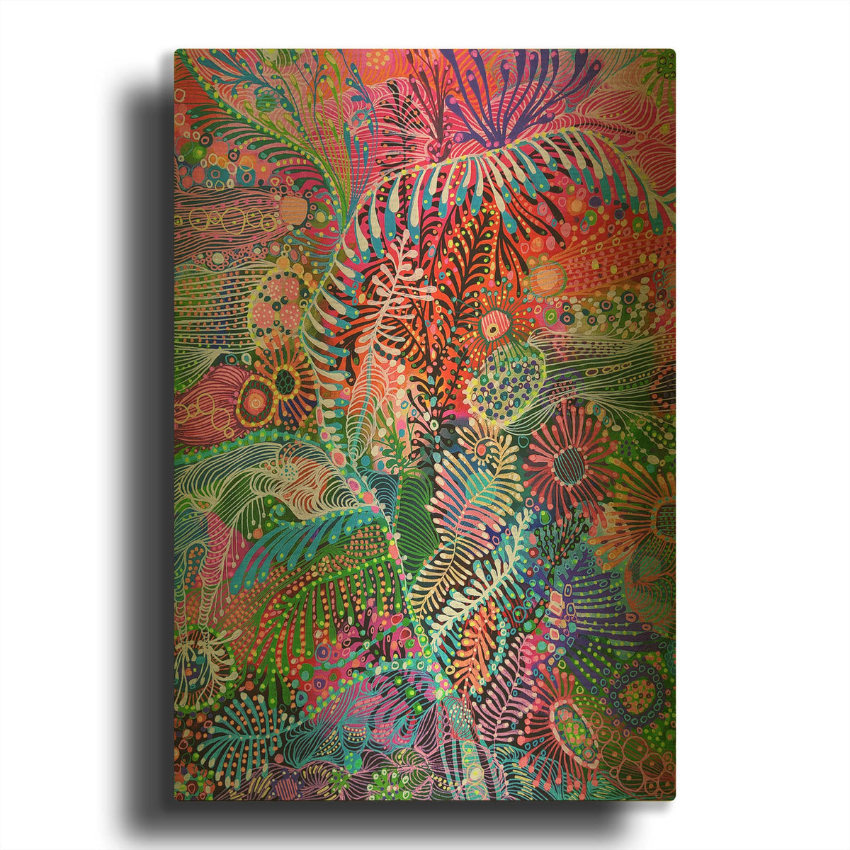 'Open My Eyes' By Noemi Ibarz Gold Metal Wall Art
