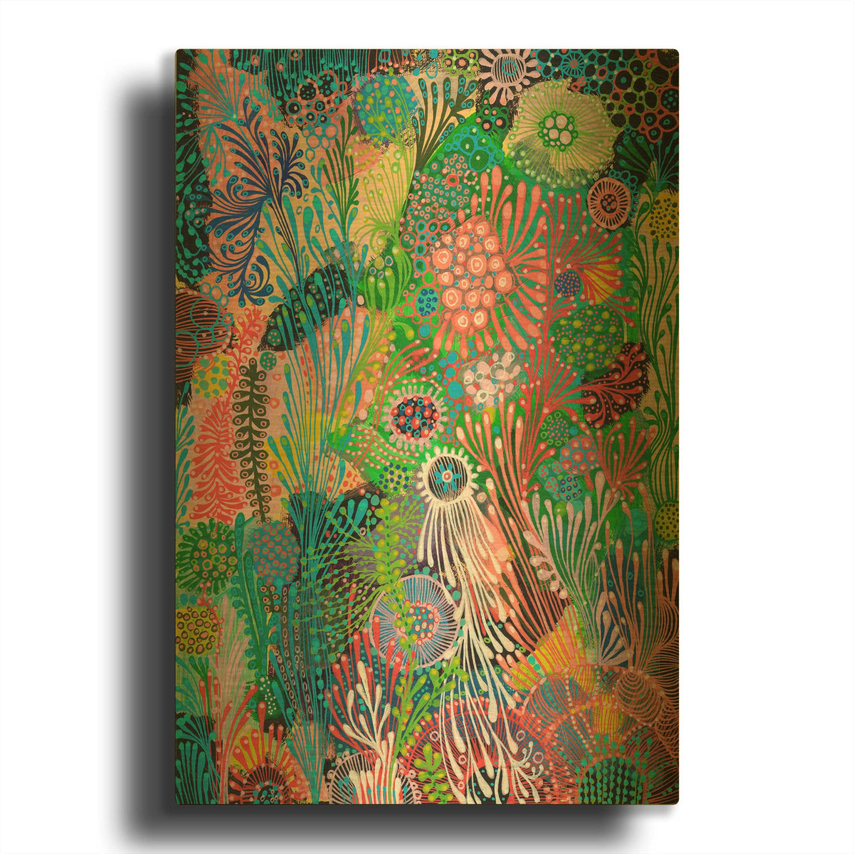 'Movement' By Noemi Ibarz Gold Metal Wall Art