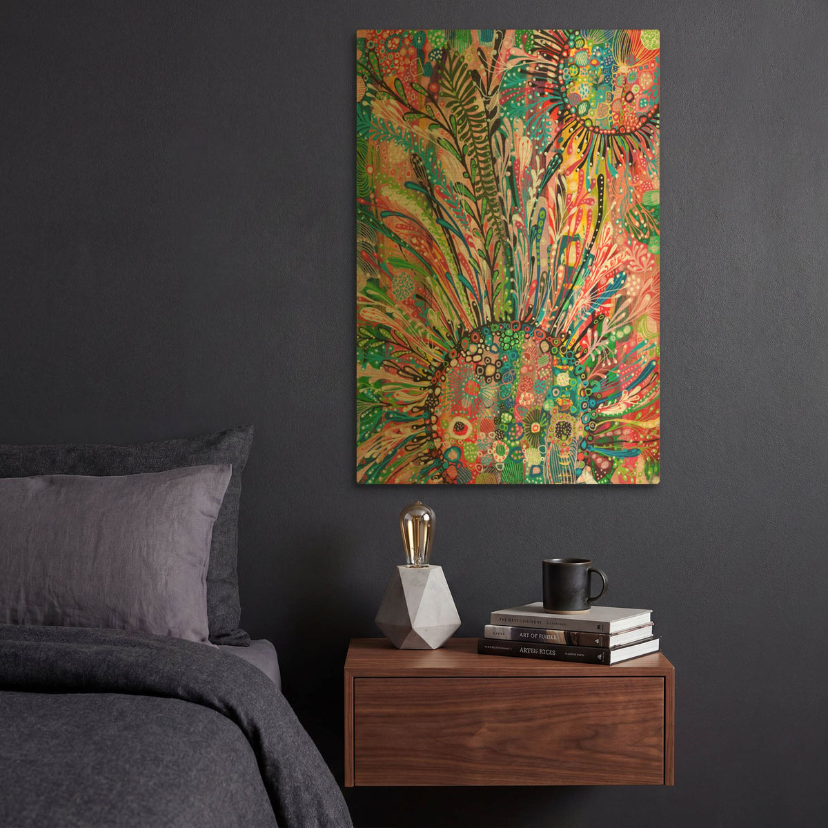 'Summer Is Here' By Noemi Ibarz Gold Metal Wall Art