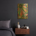 'Sun Shine' By Noemi Ibarz Gold Metal Wall Art