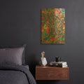 'Black Cat' By Noemi Ibarz Gold Metal Wall Art