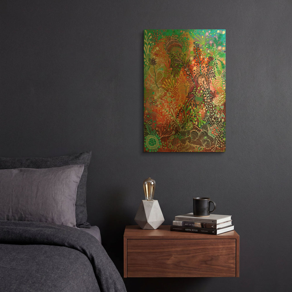'This Is Magic' By Noemi Ibarz Gold Metal Wall Art