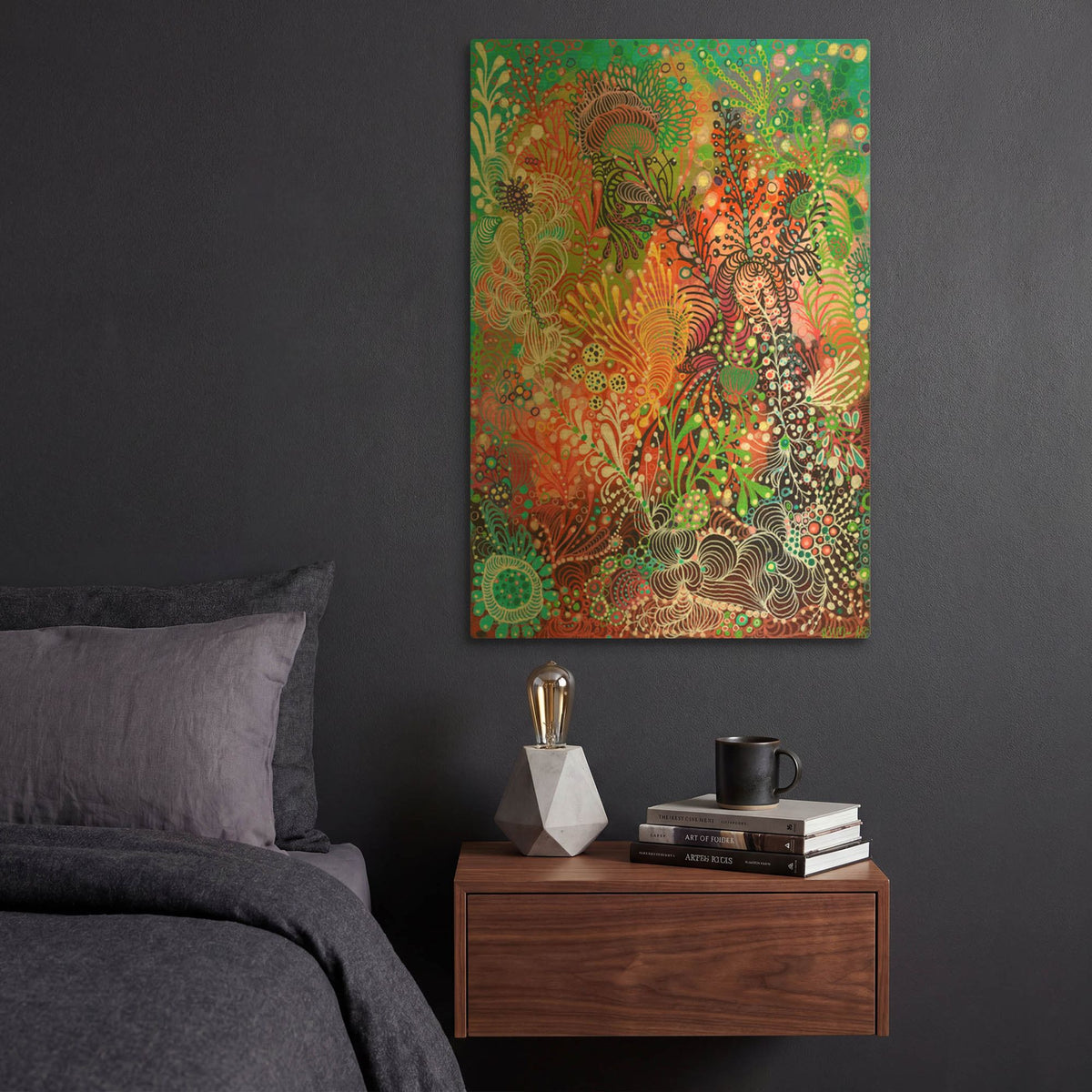 'This Is Magic' By Noemi Ibarz Gold Metal Wall Art