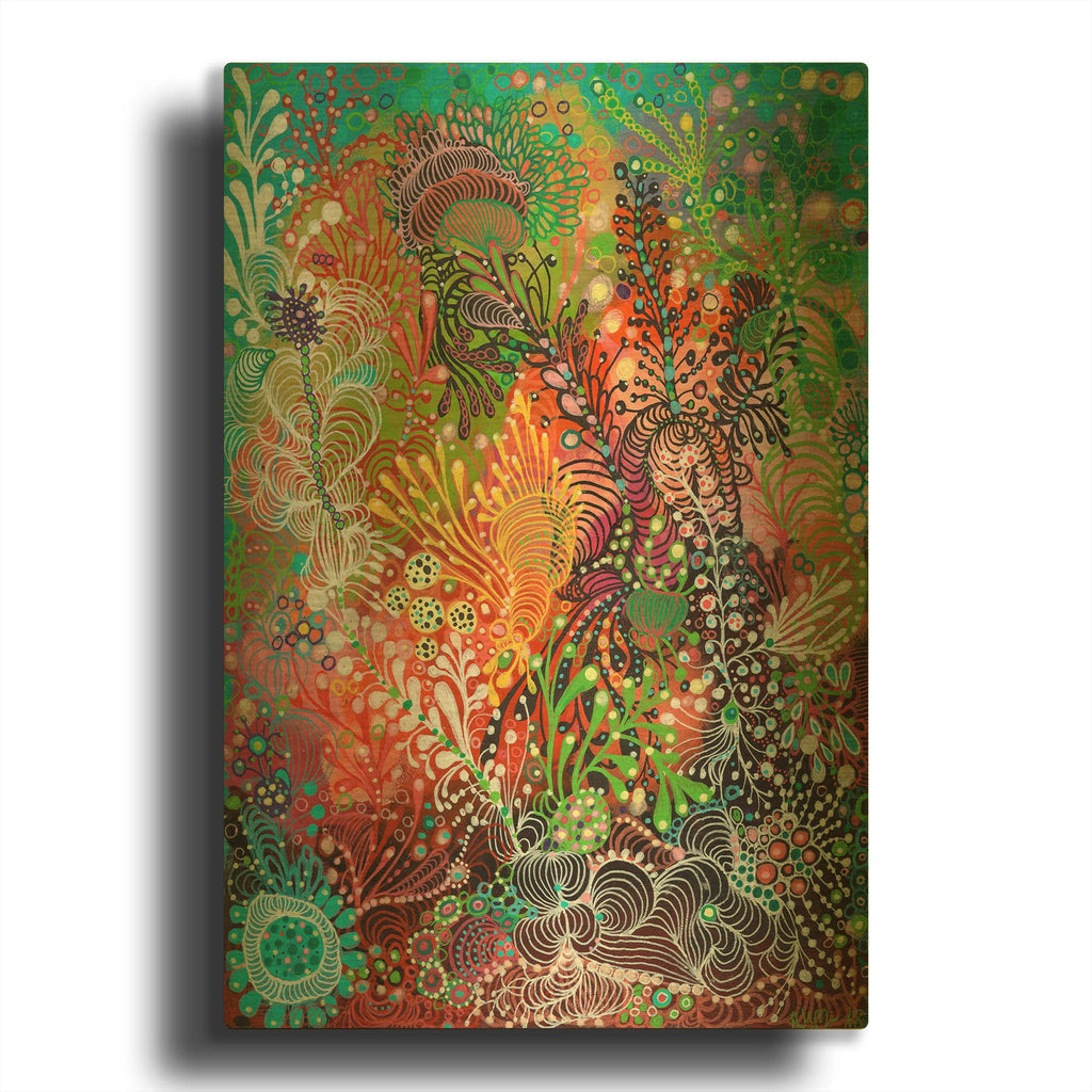 'This Is Magic' By Noemi Ibarz Gold Metal Wall Art