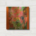 'Bloom In Pink' By Noemi Ibarz Gold Metal Wall Art
