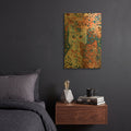 'Cats' By Noemi Ibarz Gold Metal Wall Art