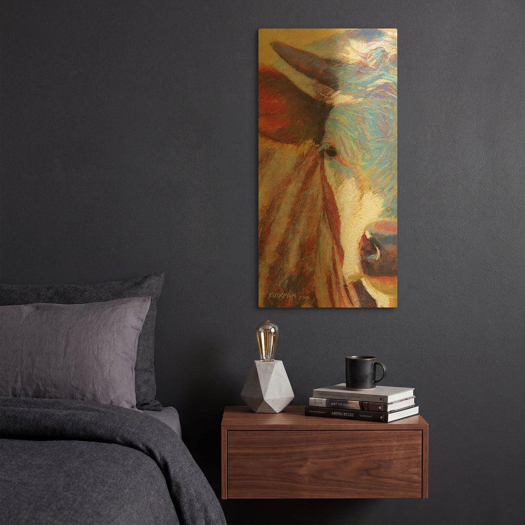 'Roulette' By Rita Kirkman Gold Metal Wall Art