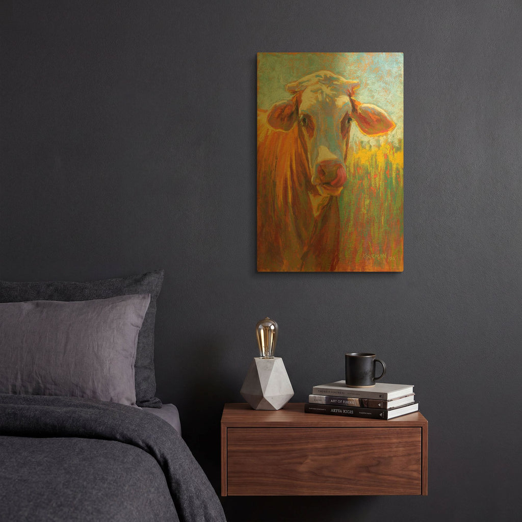 'Marmalade' By Rita Kirkman Gold Metal Wall Art