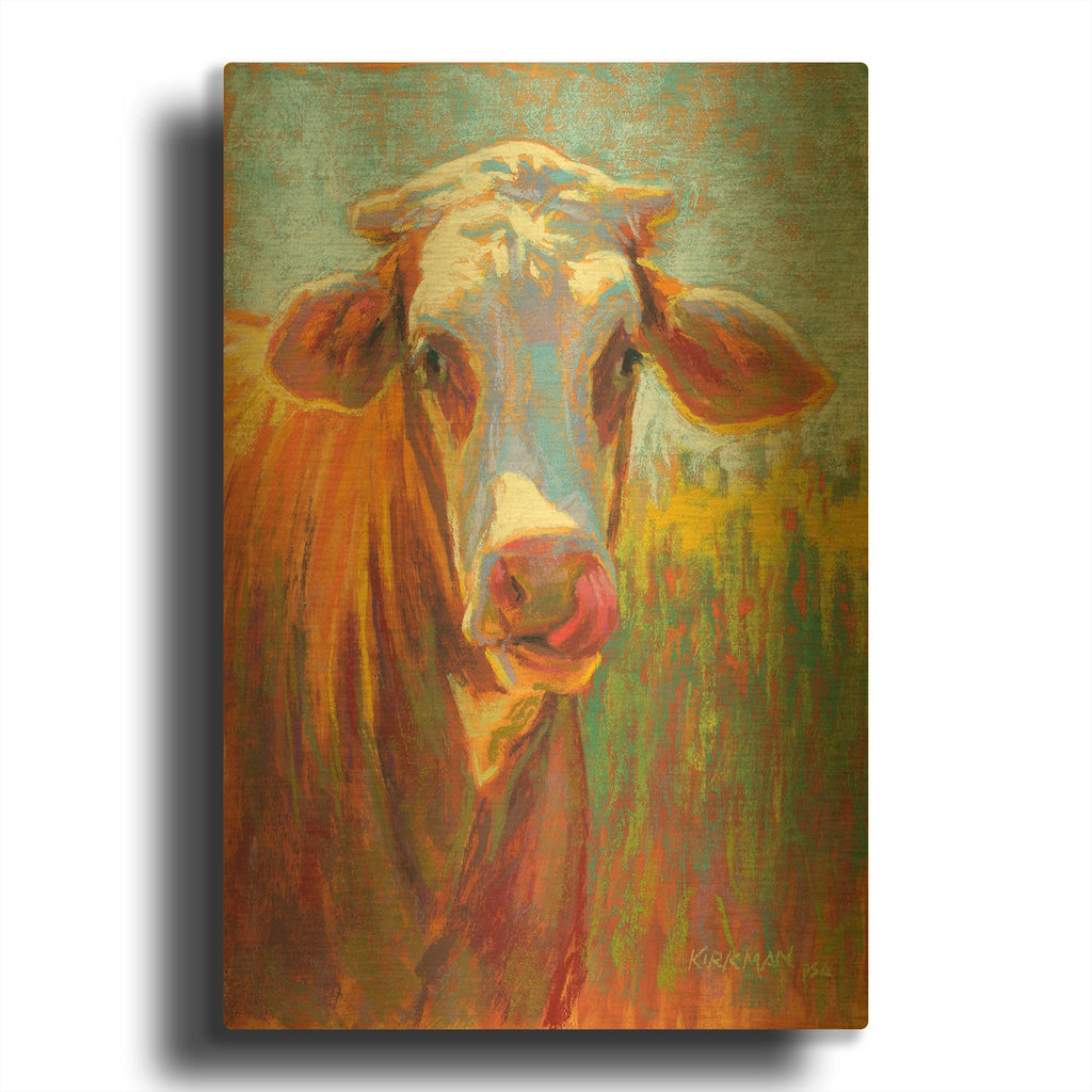 'Marmalade' By Rita Kirkman Gold Metal Wall Art