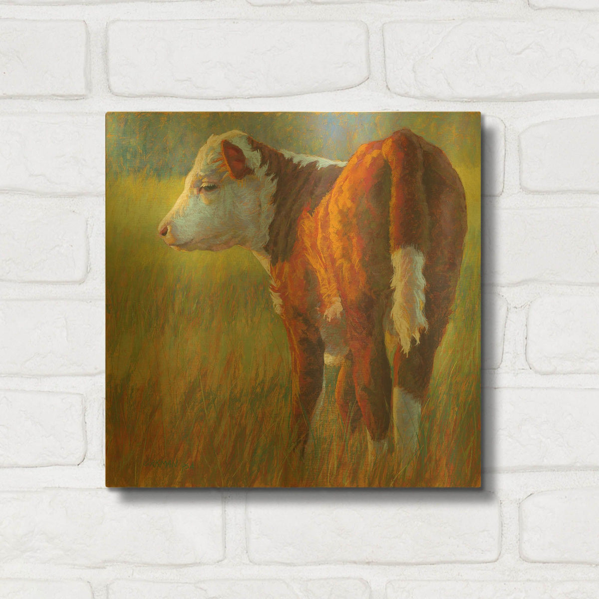 'Beautiful Morning' By Rita Kirkman Gold Metal Wall Art