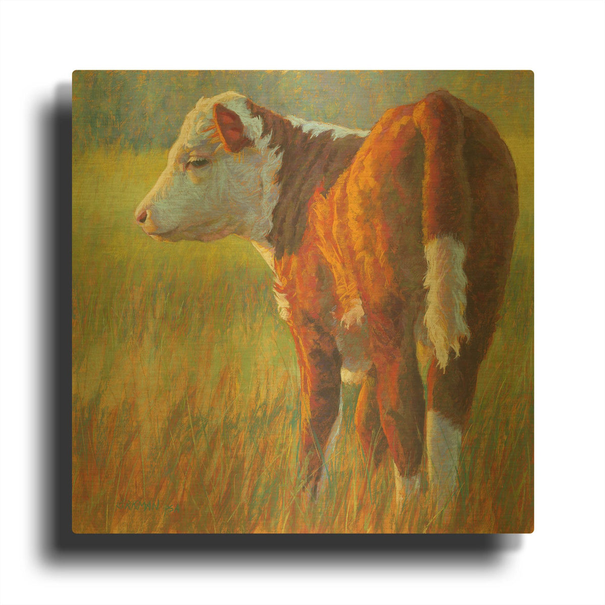 'Beautiful Morning' By Rita Kirkman Gold Metal Wall Art