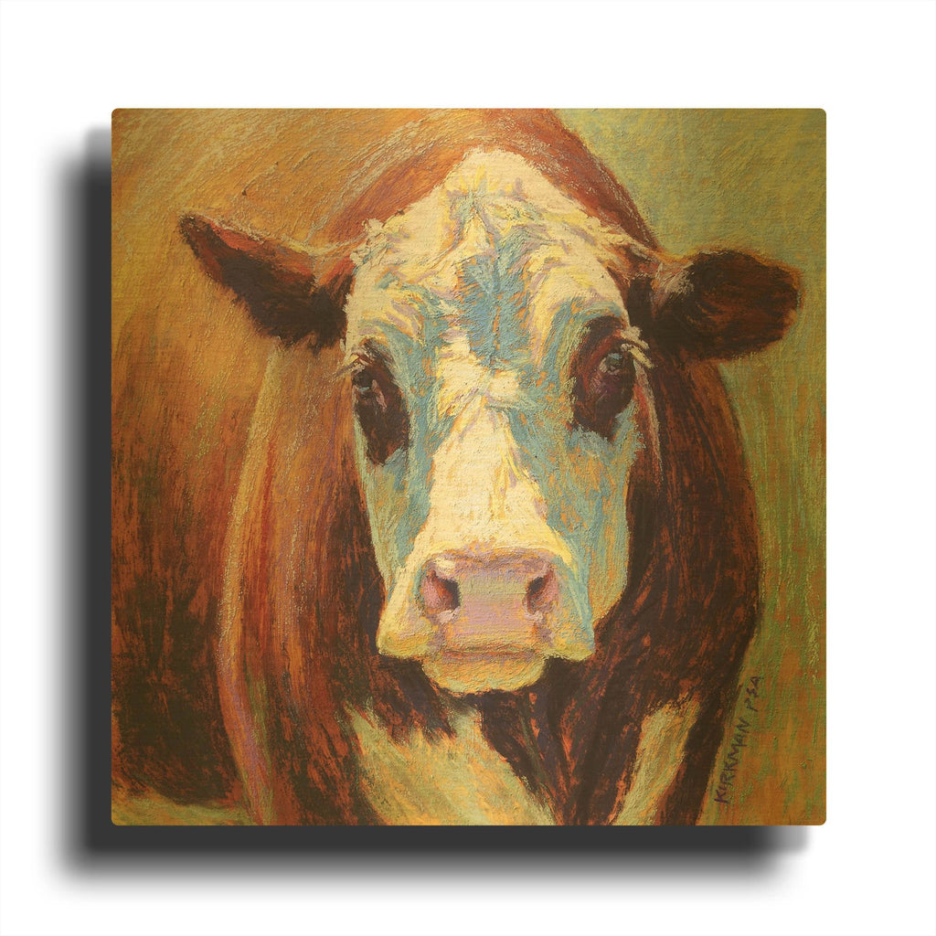 'Sumac' By Rita Kirkman Gold Metal Wall Art